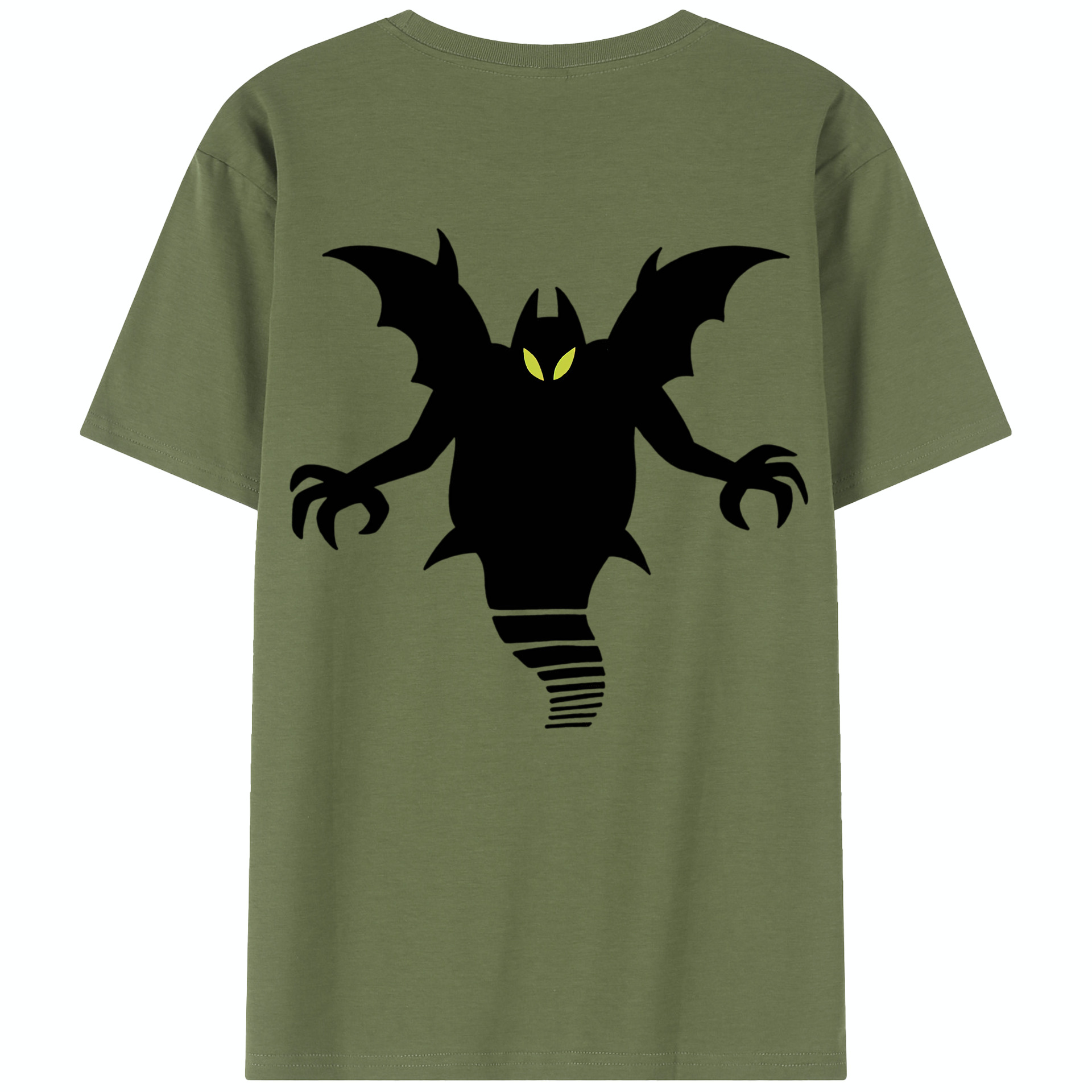 （画像用） ドラゴンクエスト Doragon Kuesuto Dragon Quest 綿100％半袖Tシャツ（背面プリント）